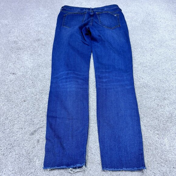 Sam Edelman Jeans The Stiletto High Rise Skinny Ankle Blue Pockets Size 4 - Picture 12 of 12